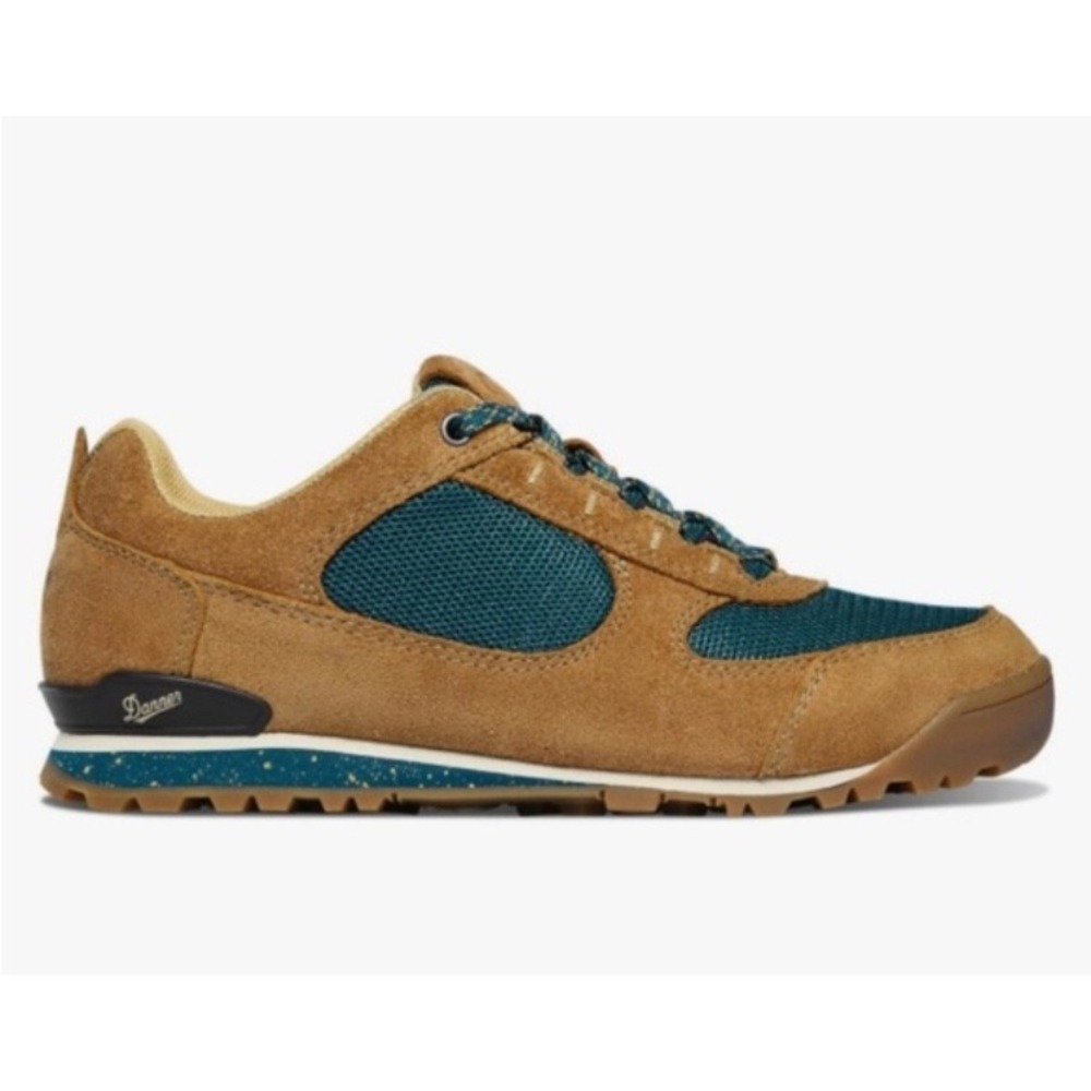 Danner Jag Low Womens Hiking Shoes Prairie Sand Deep Teal Size 8
